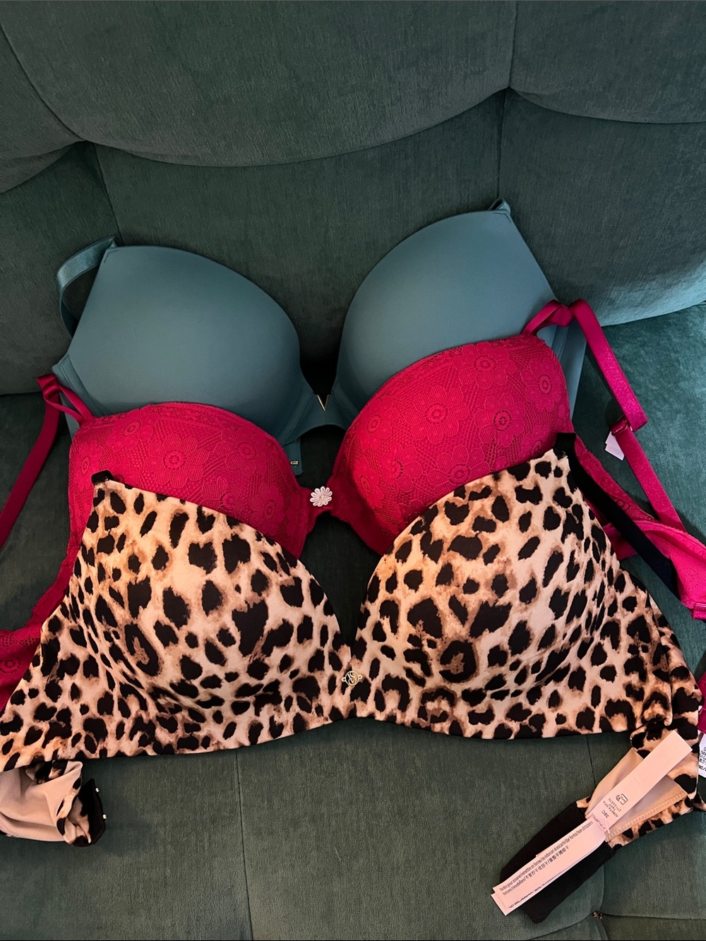 All 3 Victoria Secret push up bras! All brand new